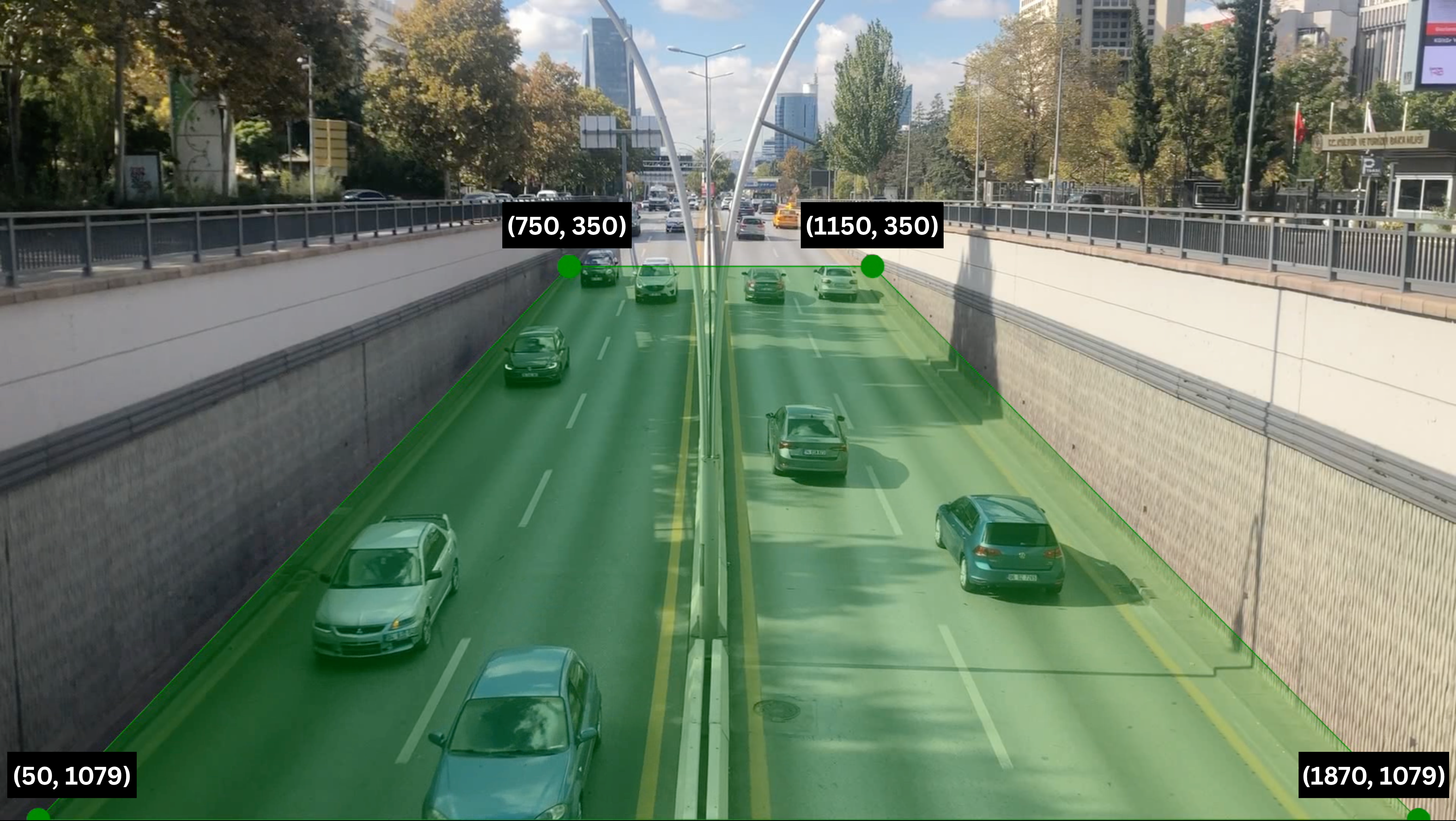 Region of Interest Coordinates