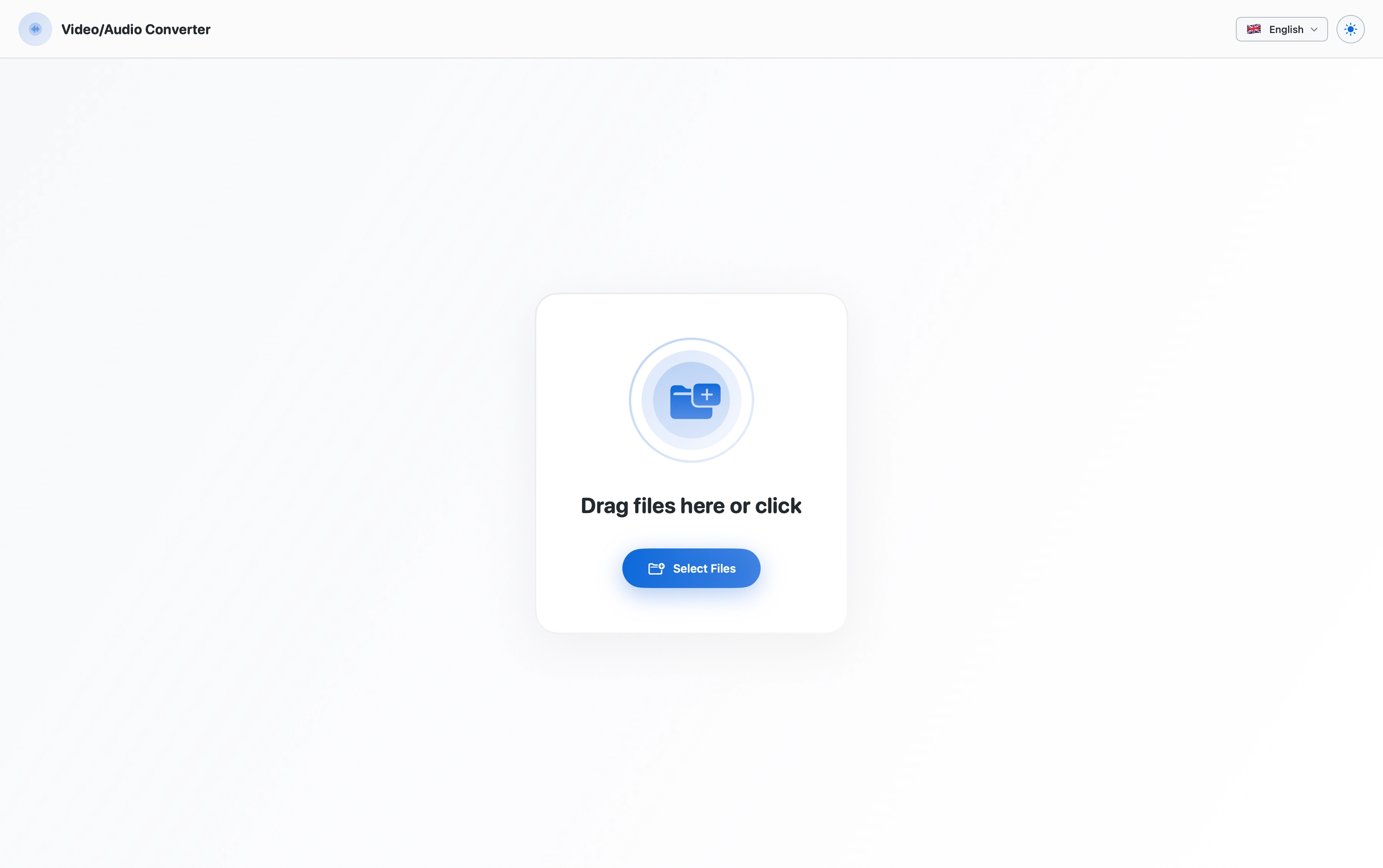 Main Interface Light Mode